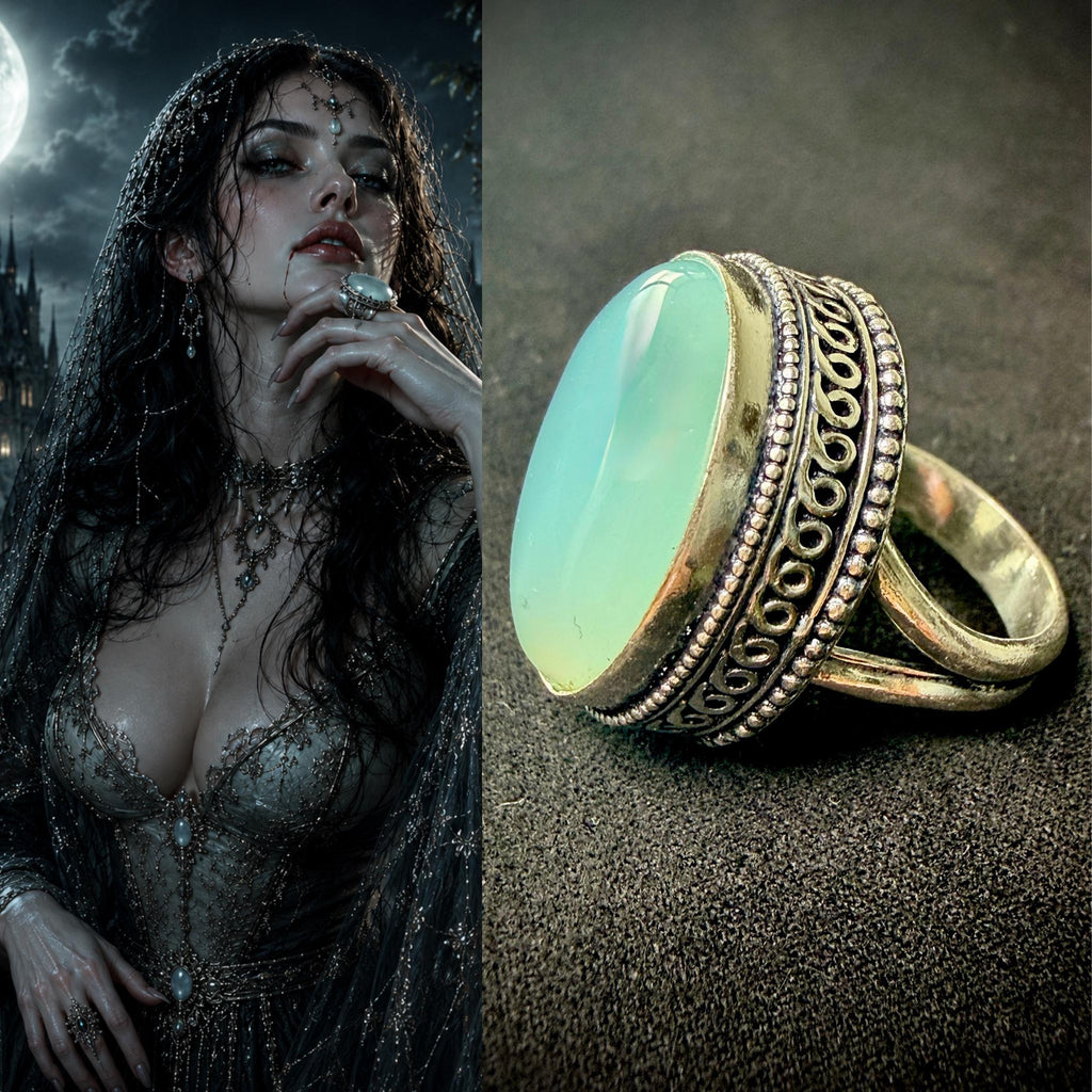 Spirit Ring Vampire Bride Love Amulet - Haunted Devotion Spirit Companion - Haunted Vessel