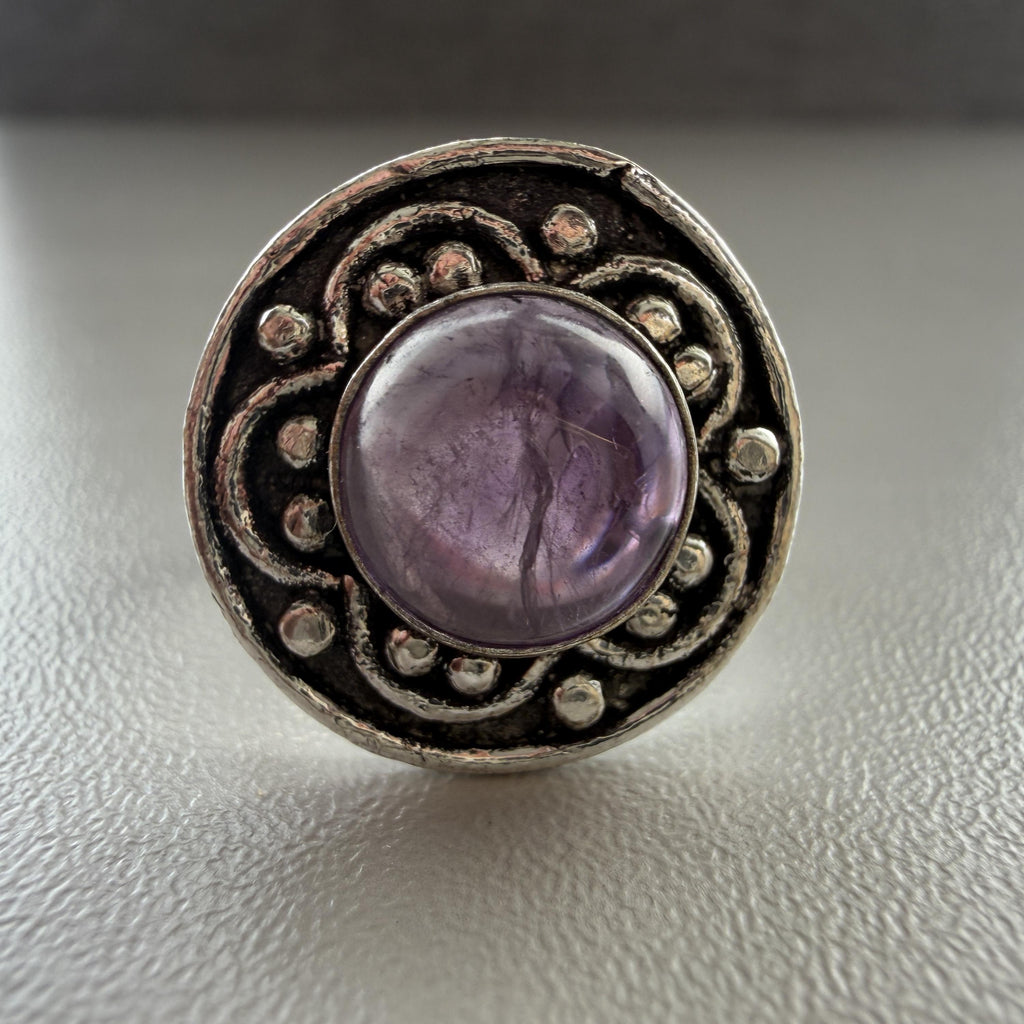Italian Vampire Witch Spirit Vessel Ring, 1000-Year Bound Vampire Companion