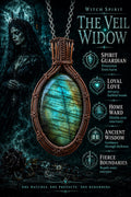 Protection Witch Powers Witchcraft Amulet Spirit Vessel Haunted Necklace Veil Widow - Spirit Companion