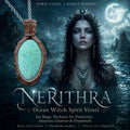 Nerithra Sea Witch Spirit Vessel Necklace, Ocean Witch Amulet, Water Spirit Pendant, Intuition Protection Glamour Talism