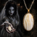 Vampire Bride Necklace for Deep Love and Devotion, Romantic Vampire Spirit Companion