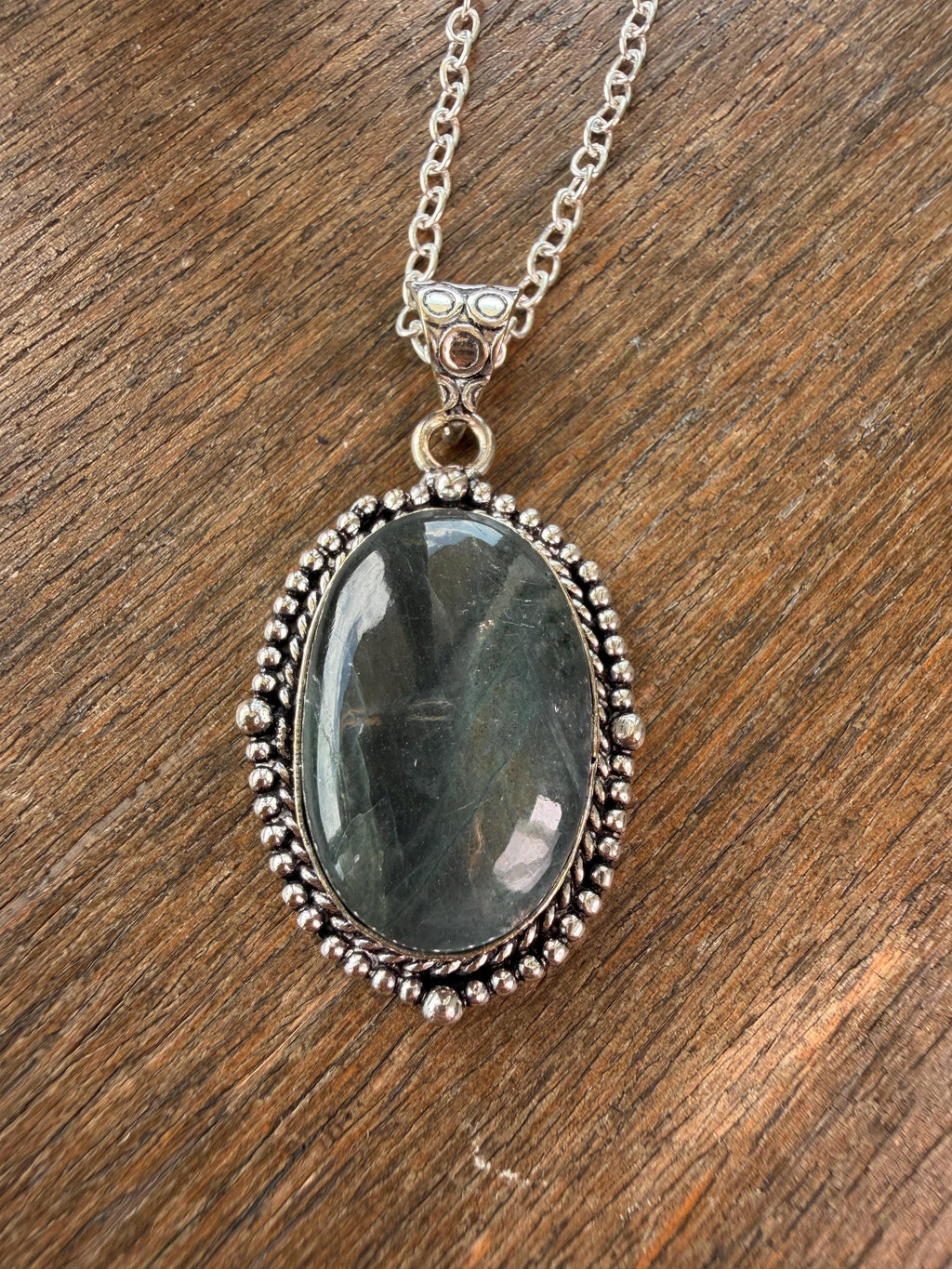 Melinoe Haunted Psychopomp Ghost Queen Spirit Companion Necklace , Psychic Sight Necromancy