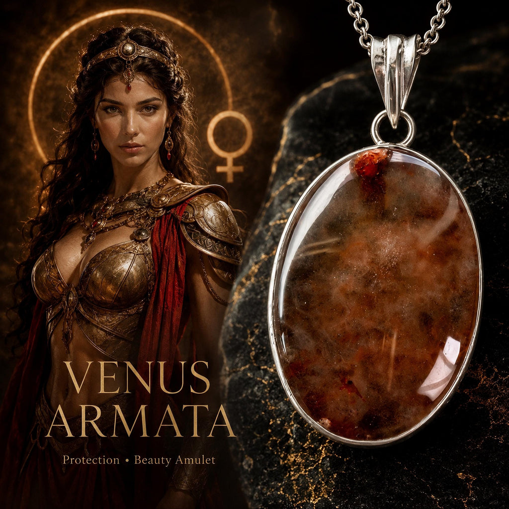 Venus Spirit Vessel Necklace Love, Protection Aphrodite Current Amulet for Attraction, Spirit Companion