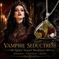 Vampire Seductress Spirit Vessel Necklace for Attraction, Chemistry & Desire