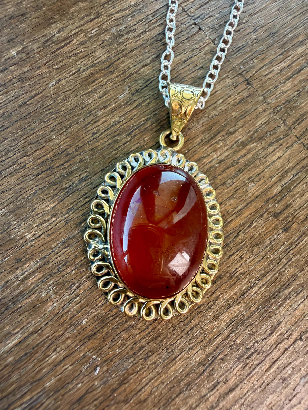 Phoenix Spirit Companion Wealth Amulet Spirit Necklace for Reinvention, Vitality & New Beginnings