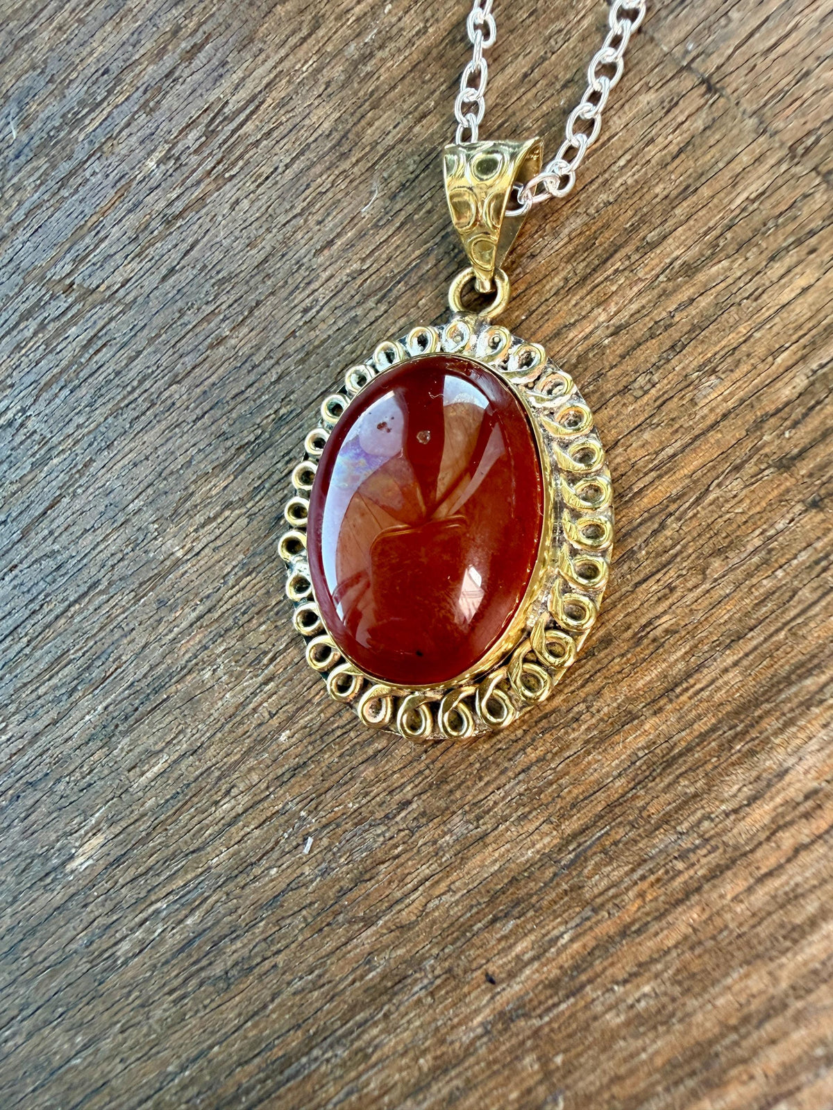 Phoenix Spirit Companion Wealth Amulet Spirit Necklace for Reinvention, Vitality & New Beginnings