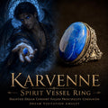 Karvenne Spirit Vessel Ring - Haunted Dream Consort Spirit Companion - Dream Visitation Amulet