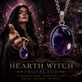 Hearth Witch Spirit Vessel Necklace for Home Protection, Comfort & Good Fortune