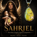 Fallen Angel Succubus Spirit Vessel Necklace – Sahriel of the Thrones for Adoration, Glamour & Self Worth