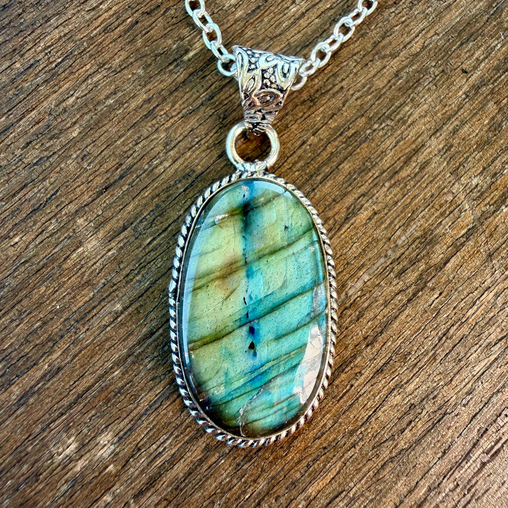 Road Witch Spirit Vessel Necklace for Road Opening, Opportunity & Traveling Protection Talisman