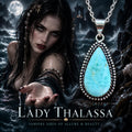 Lady Thalassa Vampire Queen Spirit Vessel Necklace · Blood Glamour, Dark Magnetism, Influence & Sovereign Allure