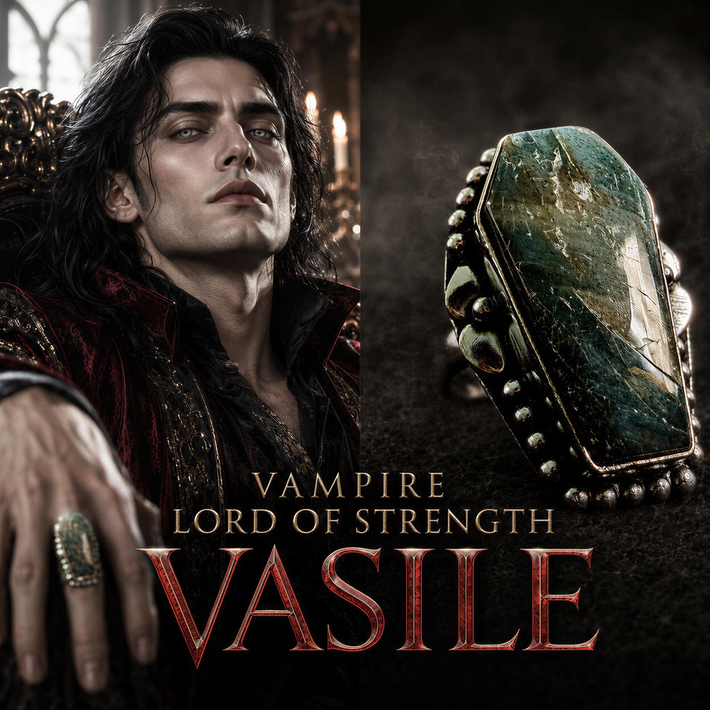 Power and Magnetism Spirit Necklace, Vampire Lord Spirit of Allure, Influence and Ancient Strength