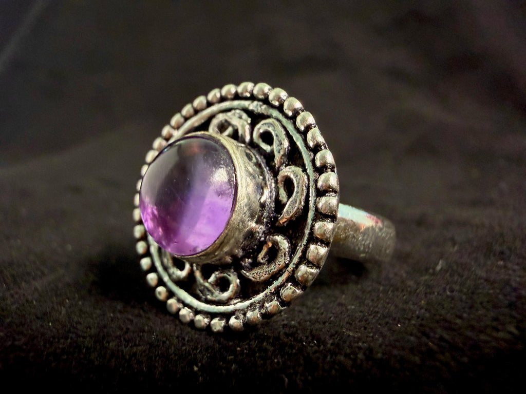 Lilith of the Iron Veil Apex Spirit Vessel Ring · Sovereignty, Fierce Protection & Dark Magnetism