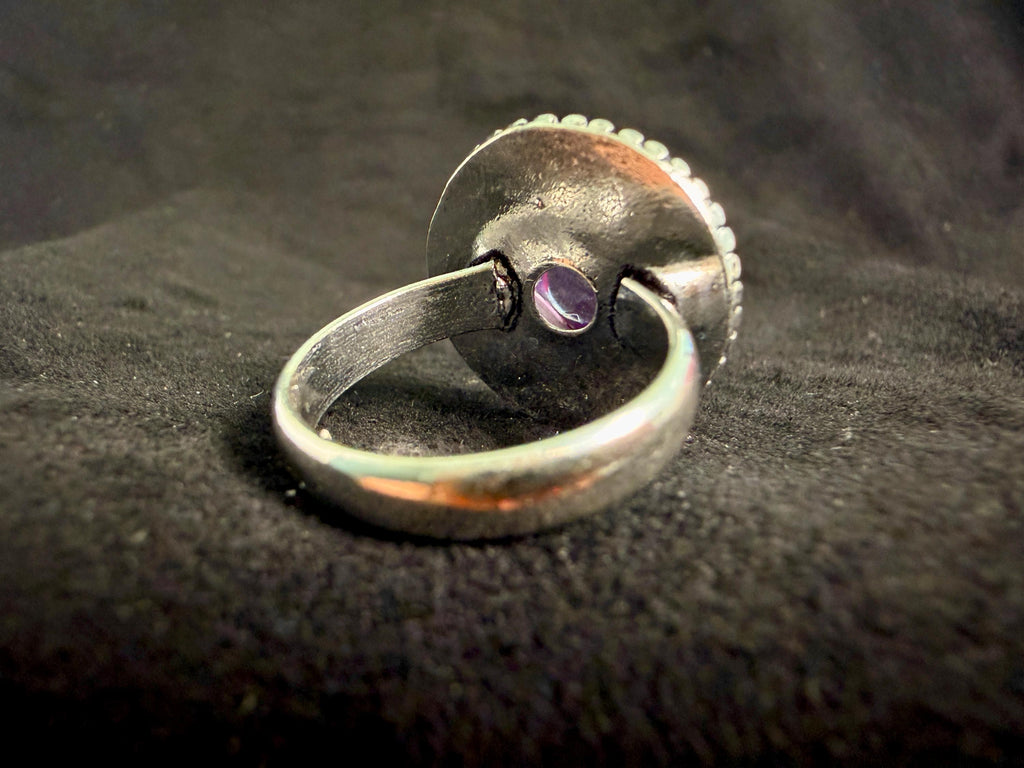 Lilith of the Iron Veil Apex Spirit Vessel Ring · Sovereignty, Fierce Protection & Dark Magnetism