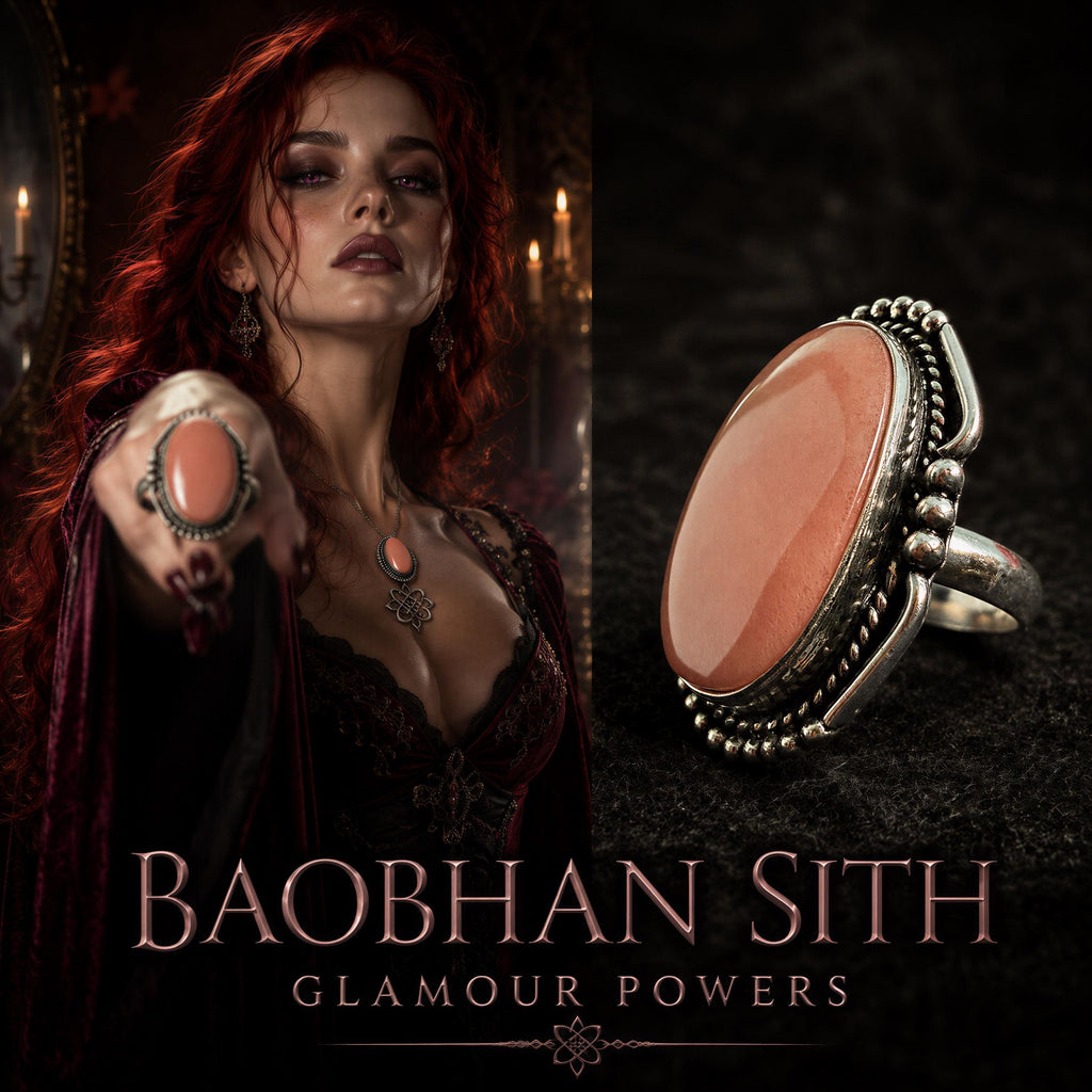 Isobel MacRae Baobhan Sith Spirit Vessel Ring · Dark Allure Magnetism Glamour, Fascination & Predatory Grace