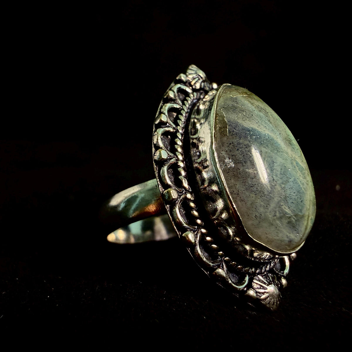 Aurethiel Angelic Guardian King Ring · Hybrid Celestial Spirit Vessel · Protection Magick, Command, Wisdom