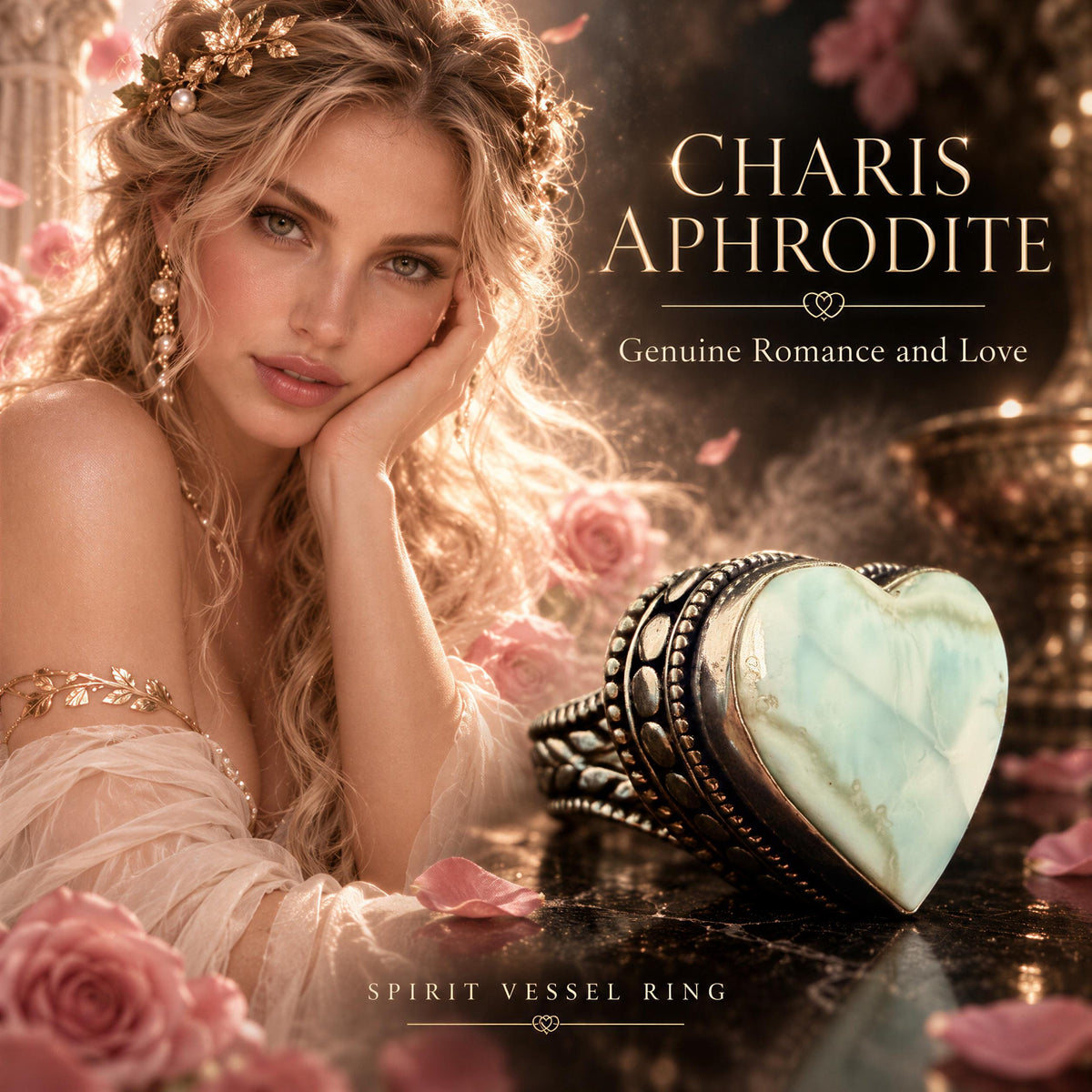 Love Spirit Vessel Ring - Attract Romance, Aphrodite Touched Spirit of  Genuine Connection