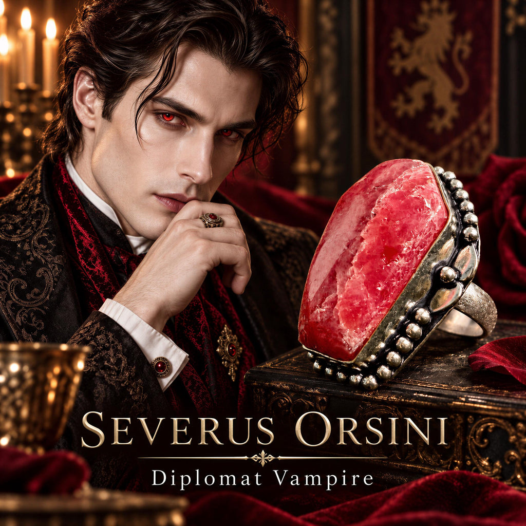 Severus Orsini Vampire Diplomat Spirit Vessel Ring · Vampiric Influence, Negotiation & Social Powers