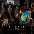 Hecate Spirit Vessel Ring · Apex Witchcraft amulet, Ancient Protection Magick, Wisdom, Crossroads, Divination & Threshol