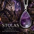 Stolas Spirit Vessel Occult Amulet · Ars Goetia Prince of Stars, Herbs