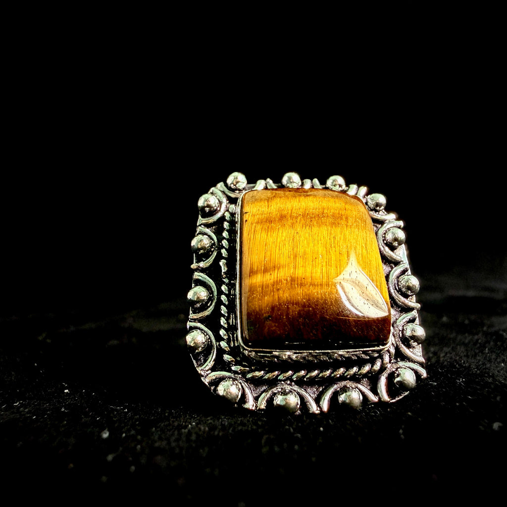 Protection Amulet Baron Samedi Ring · Haitian Vodou Lwa Voodoo Talisman · Cemetery, Passage, Ancestral Wisdom, Vitality