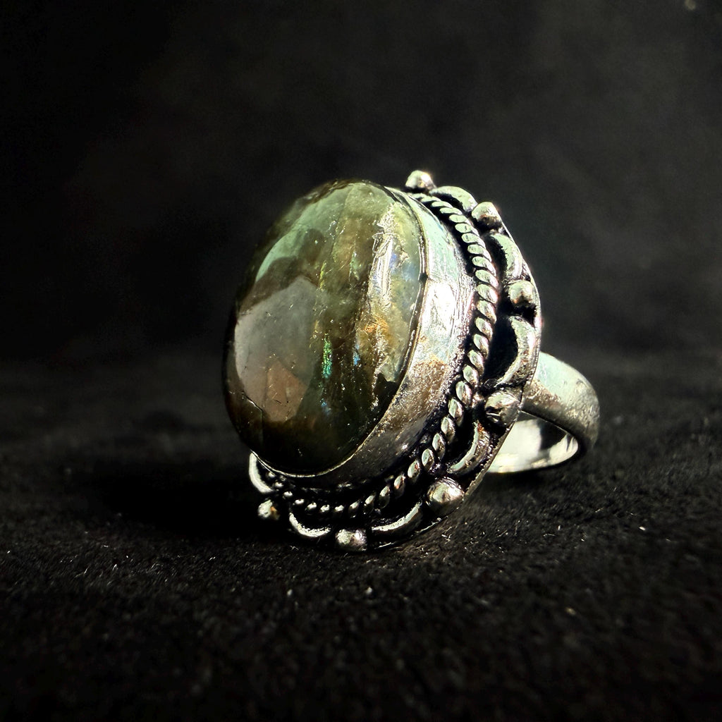 Agathos Daimon Ring · Greco-Egyptian Household Guardian Spirit Vessel · Protection, Prosperity, Stewardship & Good Fortune