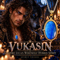 Vampire Werewolf King Spirit Vessel Pendant · Lycan Spirit Companion · Protection, Strength, Instinct, Loyalty & Night P