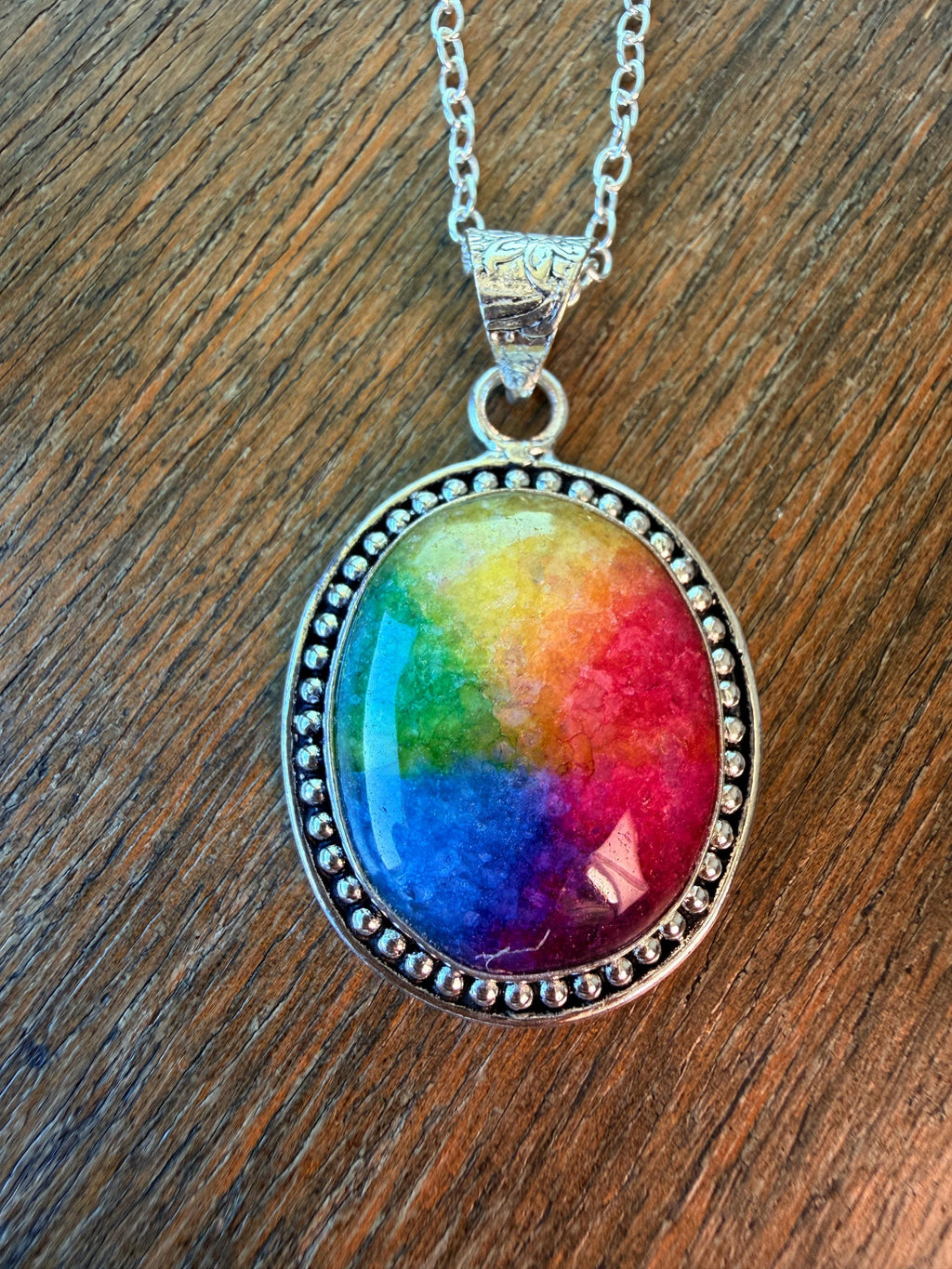 Seven Ray Seraph Angel Pendant · Chakra Alignment, Aura Protection, Spiritual Guidance, Confidence, Prosperity Amulet