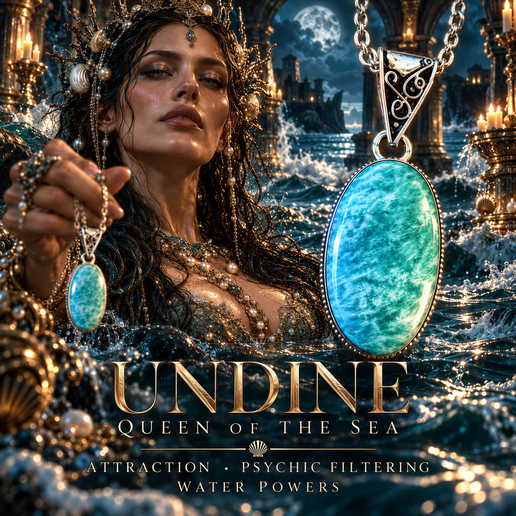 Melusine Medieval Water Fairy Spirit Vessel · Attraction, Prosperity, Psychic Protection, Intuition