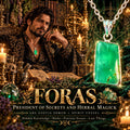 Foras Goetia Spirit Vessel Pendant · Hidden Treasure, Lost Things, Eloquence, Herbs & Precious Stones