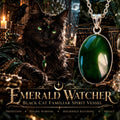 Silas Black Cat Familiar Pendant · Home Protection, Psychic Warning, Privacy, Night Vigilance & Spirit Discernment · Spi