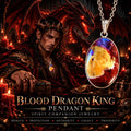 Blood Dragon King Pendant · Wealth, Protection, Authority, Legacy & Prosperity · Spirit Companion Jewelry