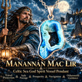 Manannan mac Lir Pendant · Celtic Sea God · Travel Protection, Safe Passage, Prosperity, Navigation & Otherworld Guidanc