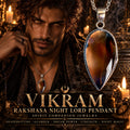 Vikram Rakshasa Night Lord Pendant · Shapeshifting, Glamour, Dream Power, Strength & Night Magic · Spirit Companion Jewe