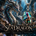 Sea Dragon Abalone Pendant · Water Dragon Ritual Jewelry · Protection, Prosperity, Treasure, Adaptation & Emotional Stre