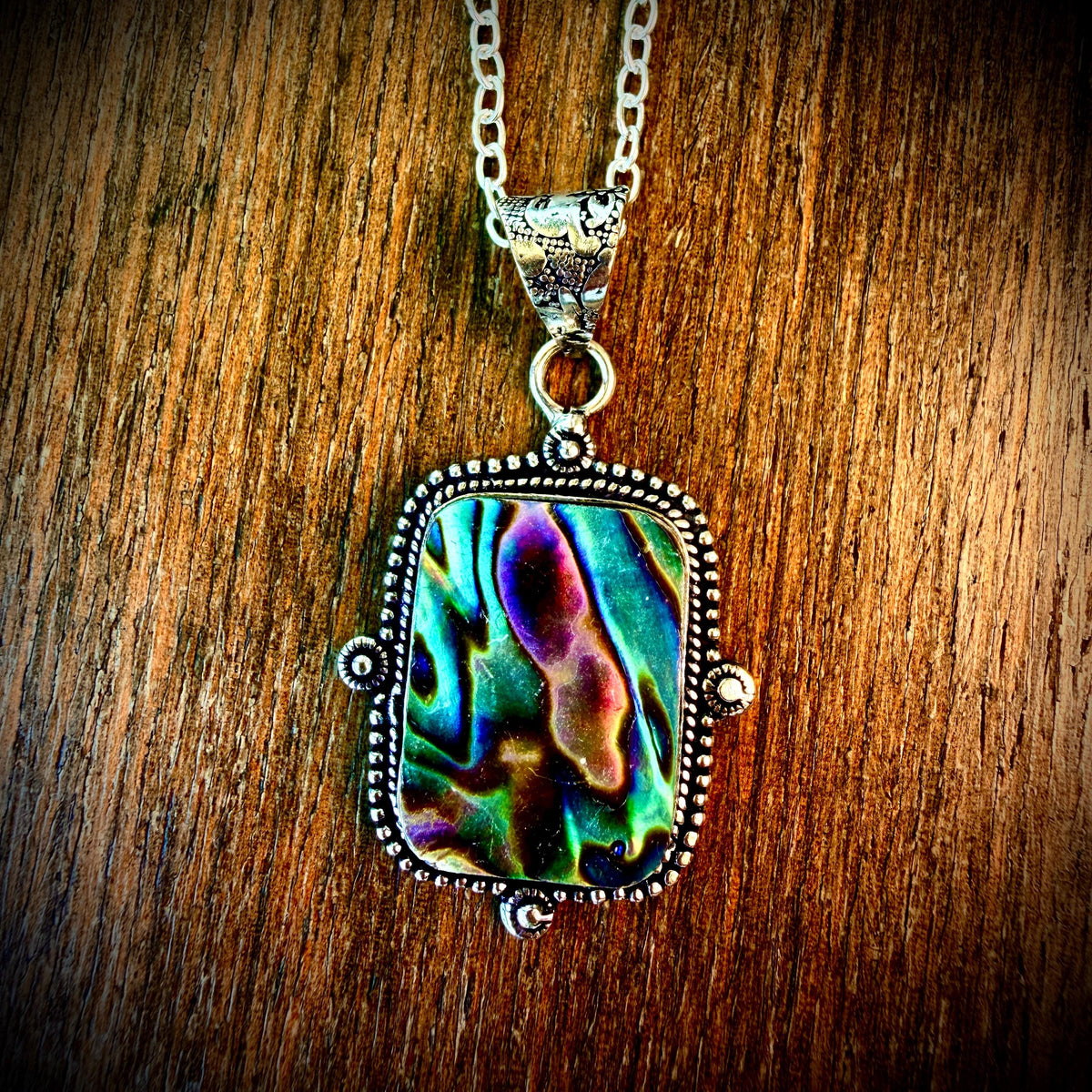 Sea Dragon Abalone Pendant · Water Dragon Ritual Jewelry · Protection, Prosperity, Treasure, Adaptation & Emotional Strength