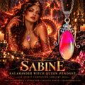 Sabine Salamander Witch Queen Pendant · Fire, Confidence, Attraction, Creative Power & Transformation · Spirit Companion