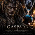 Gaspard Gargoyle Guardian Pendant · Home Protection, Boundaries, Vigilance & Grounding · Spirit Companion Jewelry